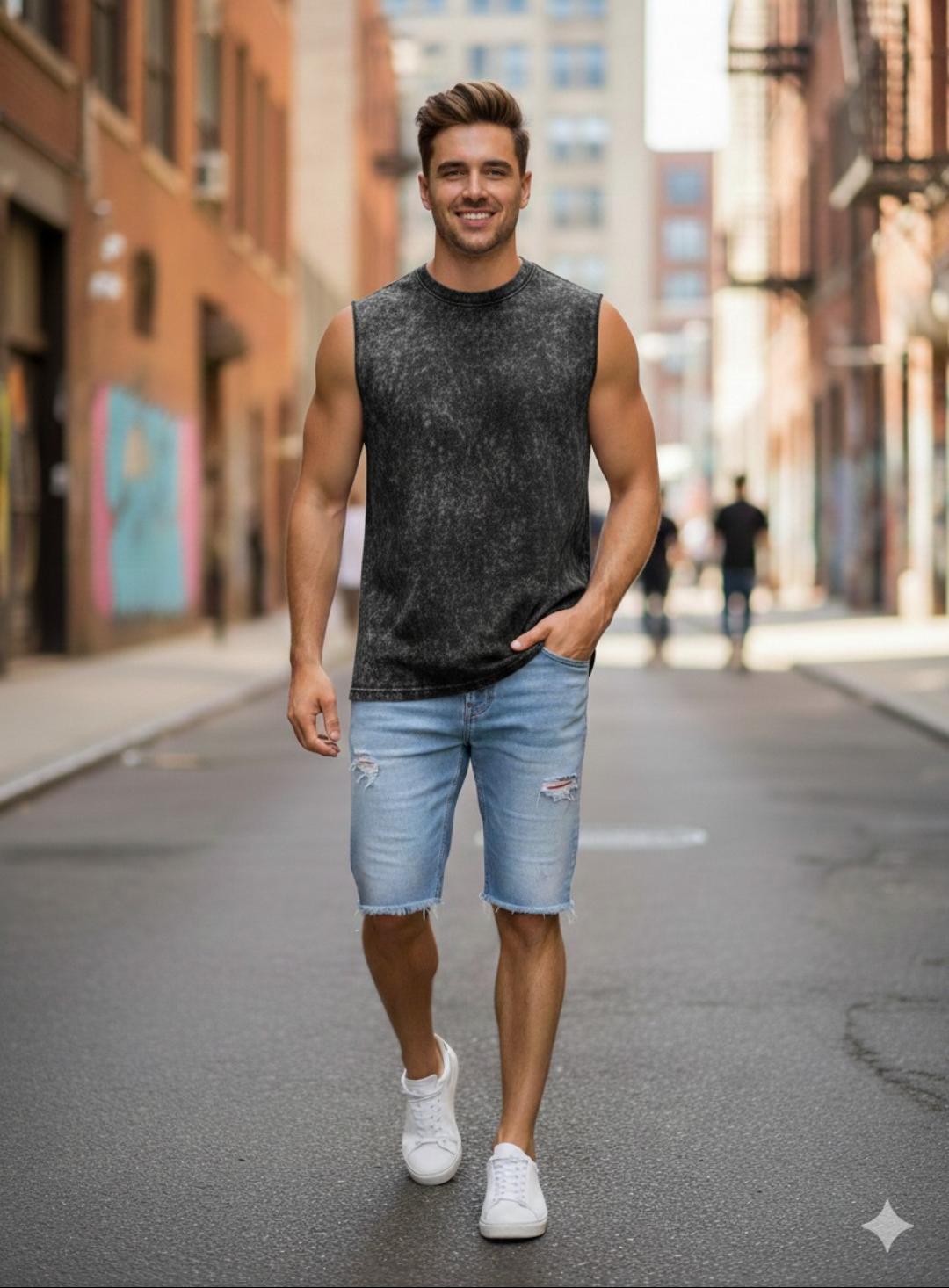 Acid Washed Oversized Tank