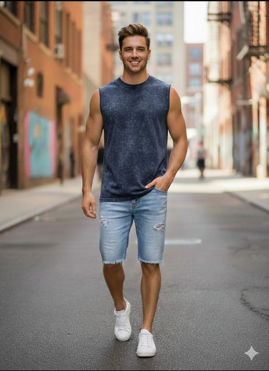 Acid Washed Oversized Tank