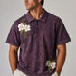AW Printed Polo- [Bloom] [Zipper Polo]
