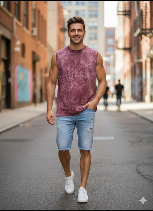 Acid Washed Oversized Tank