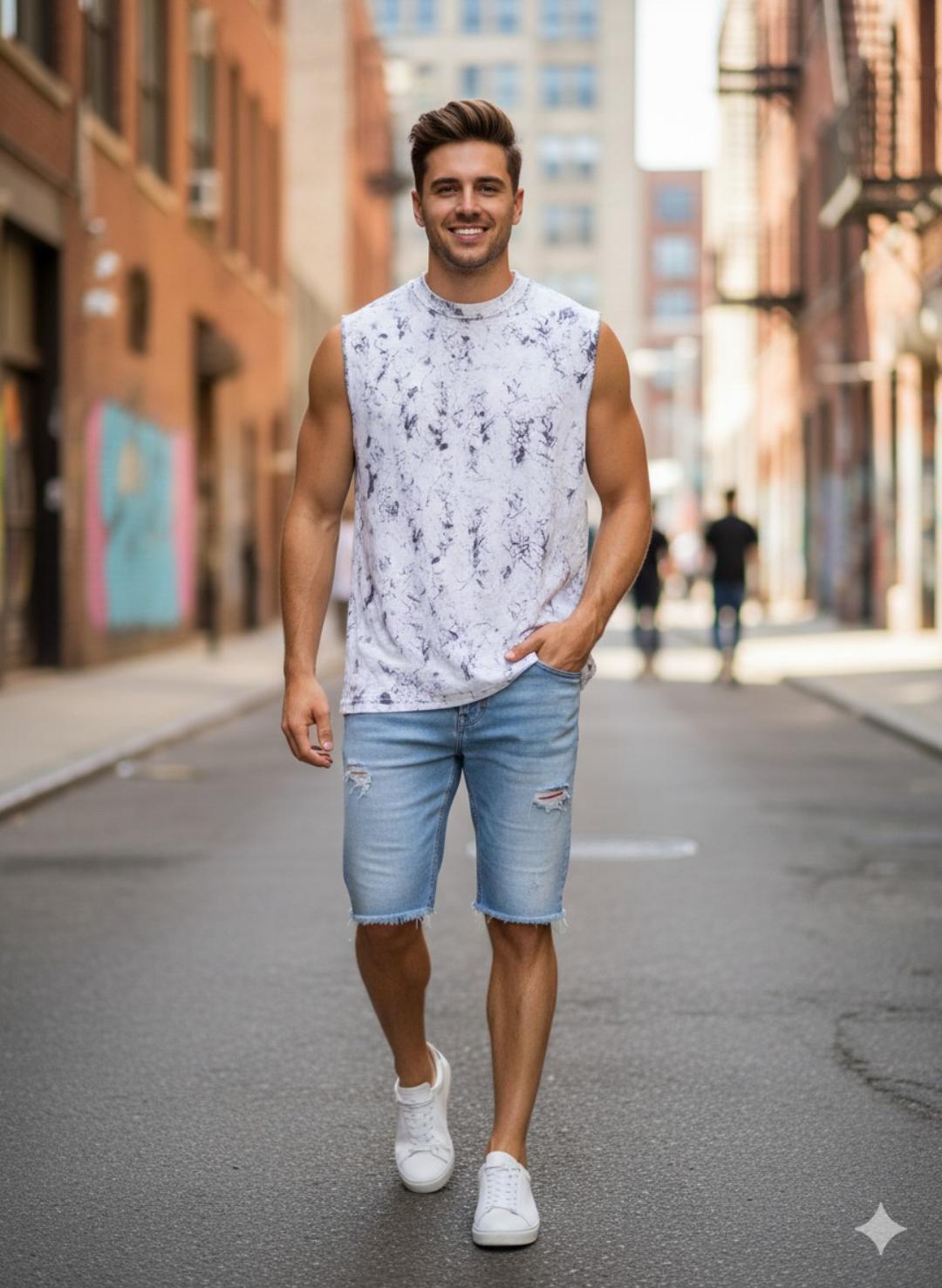 Acid Washed Oversized Tank