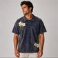 AW Printed Polo- [Bloom] [Zipper Polo]