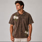 AW Printed Polo- [Bloom] [Zipper Polo]